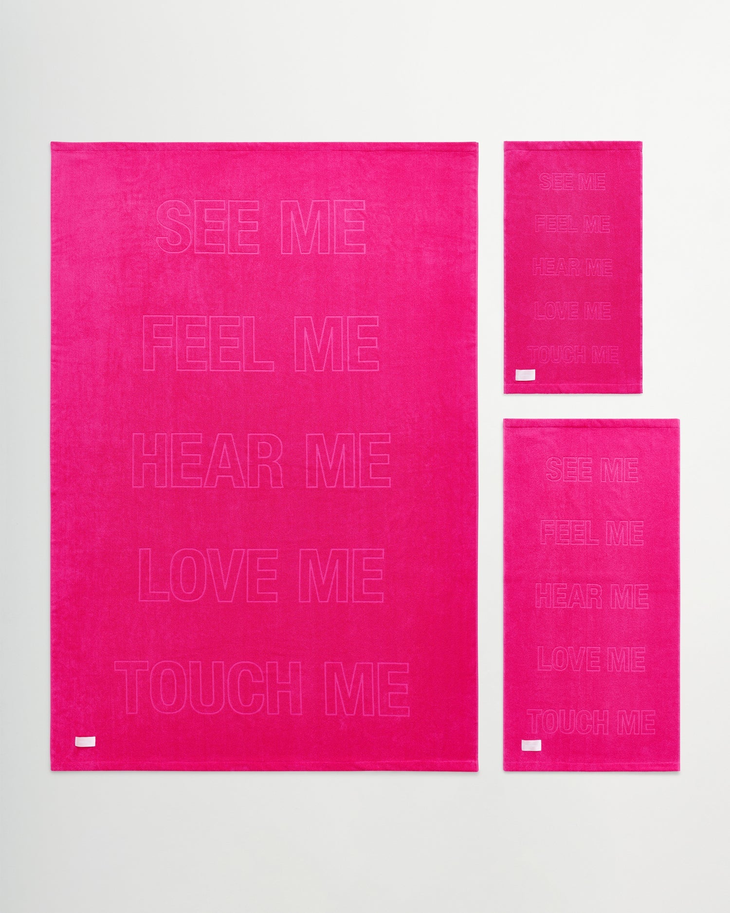 Lover towel | Playa pink Terry